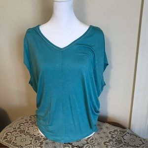 WHBM Short sleeve pull over blouse